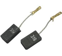 Tolxh 1 Paia #316055190 Spazzole di Carbone W9-100 CARBONIO SPAZZOLA SET W9-125 W9-100/125 Qualità Durevole Nuovi Pezzi di Ricambio Per Metabo