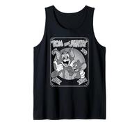 Tom And Jerry Black And White Poster Canotta