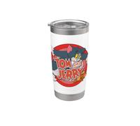 Tom and Jerry Cat & Mouse Bicchiere termico in acciaio inox doppia parete