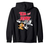 Tom And Jerry Chase Me Felpa con Cappuccio