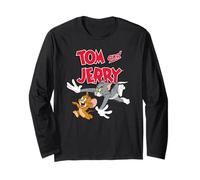 Tom And Jerry Chase Me Maglia a Manica