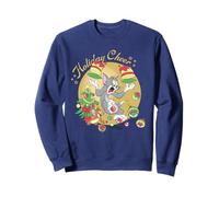 Tom And Jerry Christmas Holiday Cheer Felpa