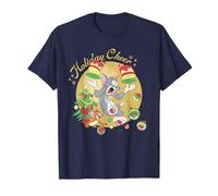 Tom And Jerry Christmas Holiday Cheer Maglietta