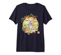 Tom And Jerry Christmas Holiday Cheer Maglietta Premium