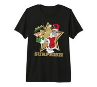 Tom And Jerry Christmas Surprise Maglietta Premium