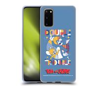 TOM AND JERRY COLOR BLOCKS CUSTODIA COVER MORBIDA IN GEL PER SAMSUNG TELEFONI 1