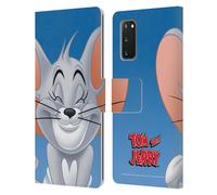 TOM AND JERRY FACCIA PIENA CUSTODIA COVER A PORTAFOGLIO PER SAMSUNG TELEFONI 1