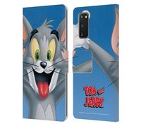 TOM AND JERRY FACCIA PIENA CUSTODIA COVER A PORTAFOGLIO PER SAMSUNG TELEFONI 1
