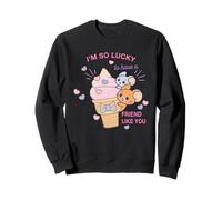 Tom And Jerry Gokko Ice Cream Friends Felpa