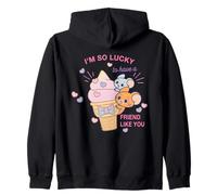 Tom And Jerry Gokko Ice Cream Friends Felpa con Cappuccio