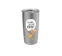 Tom and Jerry I Woke Up This Cute! Bicchiere termico in acciaio inox doppia parete