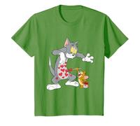 Tom And Jerry Love Painter Valentine Maglietta