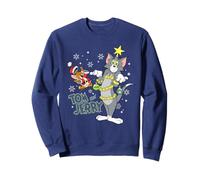 Tom And Jerry Merry Christmas Tinsel Tangle Felpa