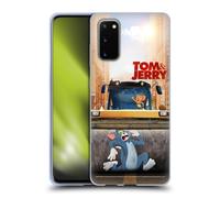 TOM AND JERRY MOVIE (2021) GRAFICA CUSTODIA COVER MORBIDA IN GEL PER SAMSUNG 1
