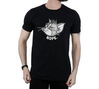 Tom and Jerry Nope Maglietta Viso Uomo (BI727)