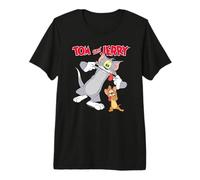 Tom And Jerry Silly Faces Maglietta Premium