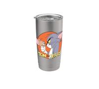 Tom and Jerry Vintage Frenemies Bicchiere termico in acciaio inox doppia parete