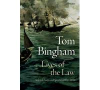 Tom Bingham Lives of the Law (Copertina rigida)