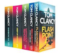 Tom Clancy Series 5 Books Collection Set By Don Bentley, Marc Cameron & Tom Clancy (Flash Point, Red Winter, Without Remorse, Debt of Honor & Rainbow Six)