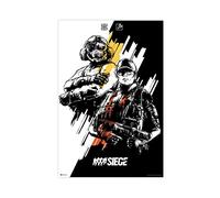 Tom Clancy's Rainbow Six Siege Game 2 - Poster su tela, decorazione da parete, stampa su tela, decorazione per soggiorno, camera da letto, senza cornice: 40 x 60 cm
