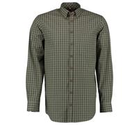 TOM COLLINS Camicia da uomo a maniche lunghe da caccia con colletto Button-Down Regau, Verde bavarese, 44/44 IT