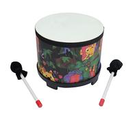 Tom da Pavimento Colorato da 8 Pollici, Simpatico Strumento Musicale Dal Suono Eccellente per Bambini, Facile da Suonare Sul Tavolo o Sul Pavimento