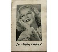 Tom Dick e Harry Ginger Rogers George Murphy 1941 Vintage Old Danish Movie Pr...