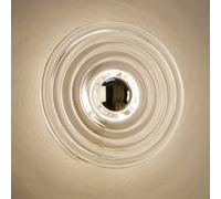 Tom Dixon applique a LED Press Mini, trasparente, 21 cm, IP55 Tom Dixon