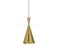 Tom Dixon Lampada a sospensione Beat Tall LED ottone