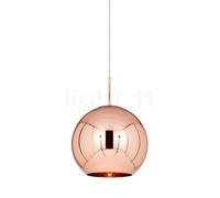 Tom Dixon Copper Round Lampada a sospensione LED, rame - ø25 cm