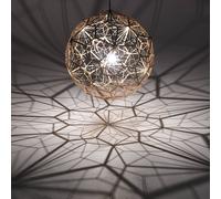 Tom Dixon Etch Web lampada a sospensione di ottone Tom Dixon