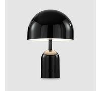 Tom Dixon Lampada da tavolo a batteria BELL PORTABLE, nera, 28 cm IP44 Tom Dixon