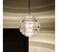 Tom Dixon Lampada LED a sospensione Press Sphere, trasparente, Ø 14 cm, 927 Tom Dixon