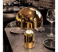Tom Dixon Bell lampada da tavolo LED, 3000 K, 1 x 3 W Ø19 A: 28 cm, BEPO01GOUN, Bell [Lampade per Interni > Lampade da Tavolo]