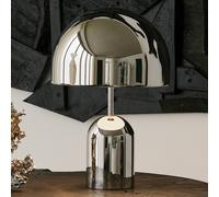 Tom Dixon lampada LED da tavolo Bell, color argento, 43 cm, dimmerabile Tom Dixon