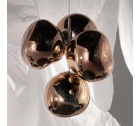 Tom Dixon Lampadario a LED Melt Chandelier, color rame Tom Dixon
