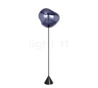 Tom Dixon Melt Cone Slim Lampada da terra LED, fumé - commutabile