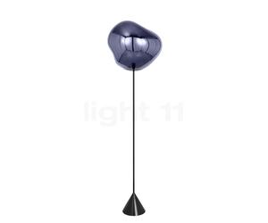 Tom Dixon Melt Cone Slim Lampada da terra LED, fumé - dimmerabile