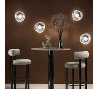 Tom Dixon Melt lampada a parete/a soffitto, LED, LEDS04CHEU+MES04CH, Melt [Lampade per Interni > Lampade a Parete]
