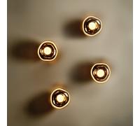 Tom Dixon Melt lampada a parete/a soffitto, LED, LEDS04GOEU+MES04BR, MESS04BR-WEUM2 Melt [Lampade per Interni > Lampade a Parete]