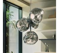 Tom Dixon Melt lampada a sospensione, LED 4 luci, LEDC04CHEU+MES02CH#4, Melt [Lampade per Interni > Lampade a Sospensione]