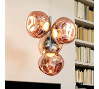 Tom Dixon Melt lampada a sospensione, LED 4 luci, LEDC04CHEU+MES02CO#4, Melt [Lampade per Interni > Lampadari]