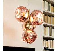 Tom Dixon Melt lampada a sospensione, LED 4 luci, LEDC04GOEU+MES02CO#4, Melt [Lampade per Interni > Lampadari]