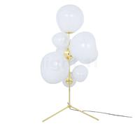 Tom Dixon Melt Lampada da terra LED 7 fuochi, opale/dorato