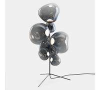 Tom Dixon Melt lampada da terra, LED 7 luci, LEDFC02UN+SCLED01CH+MES01NI#4+MES02NI#3, Melt [Lampade per Interni > Lampade da Terra]