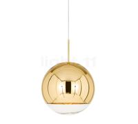 Tom Dixon Mirror Ball Lampada a sospensione LED, dorato - ø25 cm