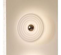 Tom Dixon Press lampada a parete/a soffitto, LED, PRS12FREU, Press [Lampade per Interni > Lampade a Parete]