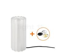 Tom Dixon Press Lampada da tavolo LED, bianco