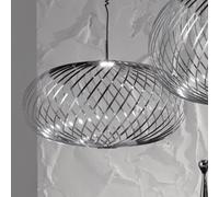 Tom Dixon Spring Medium sospensione Ø 79 cm cromo Tom Dixon