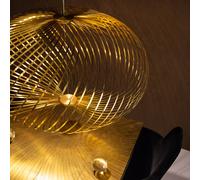 Tom Dixon Spring medium sospensione Ø 79 cm ottone SPP05BEU